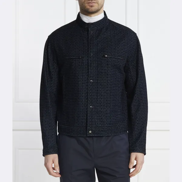 Джинсовая куртка-блузон стандартного кроя Emporio Armani, синий
Джинсовая куртка-блузон стандартного кроя Emporio Armani, синий