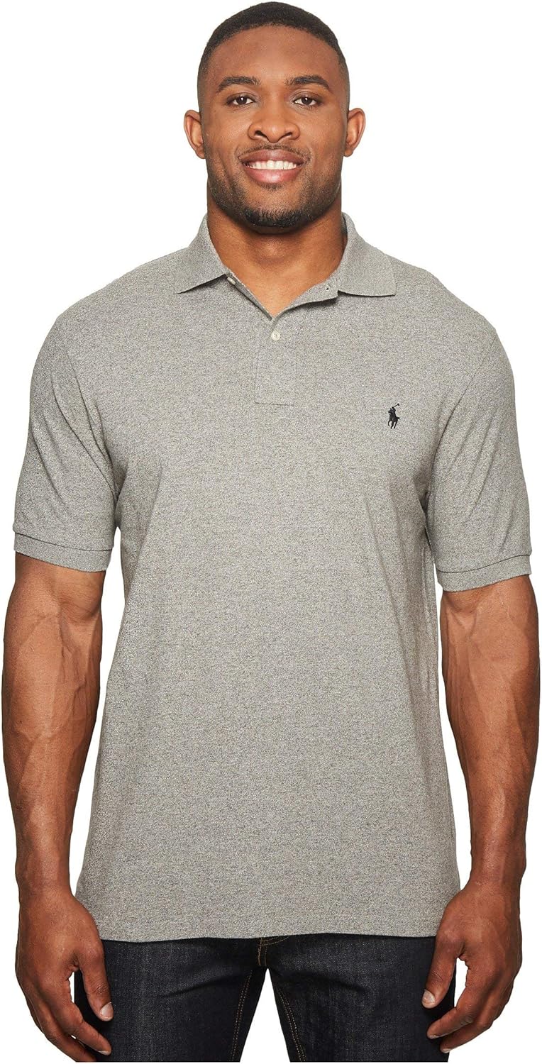 Polo Ralph Lauren мужская футболка-поло Big & Tall, классический крой, хлопок, Canterbury Heather
Polo Ralph Lauren мужская футболка-поло Big & Tall, классический крой, хлопок, Canterbury Heather