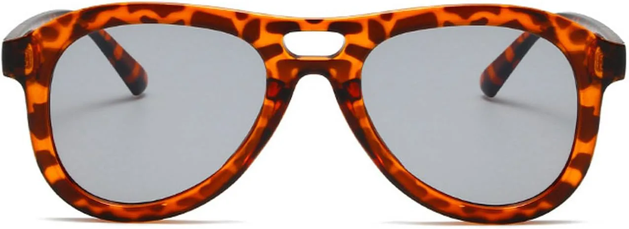 Laureles Винтажные солнцезащитные очки-пилот с двойной перемычкой, мужские модные очки UV400, женские солнцезащитные очки с леопардовым принтом серого цвета, C7
Laureles Винтажные солнцезащитные очки-пилот с двойной перемычкой, мужские модные очки UV400, женские солнцезащитные очки с леопардовым принтом серого цвета, C7