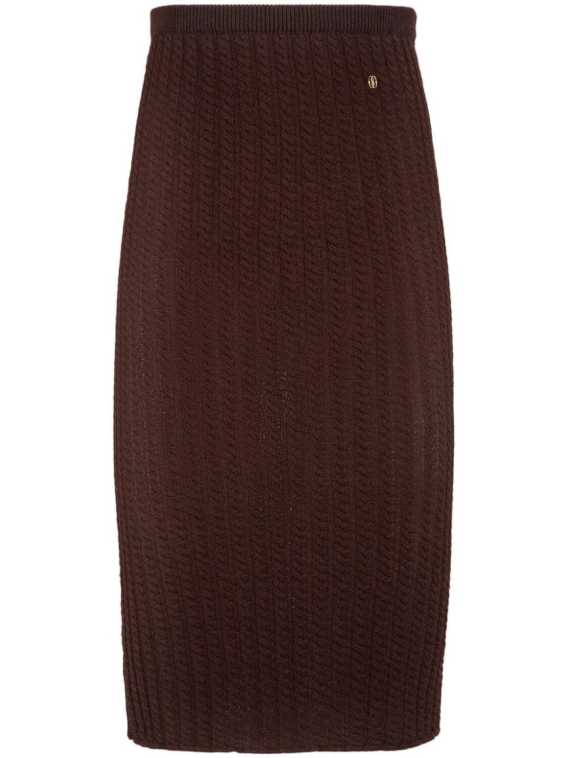 Bally юбка миди фактурной вязки, коричневый
Bally юбка миди фактурной вязки, коричневый