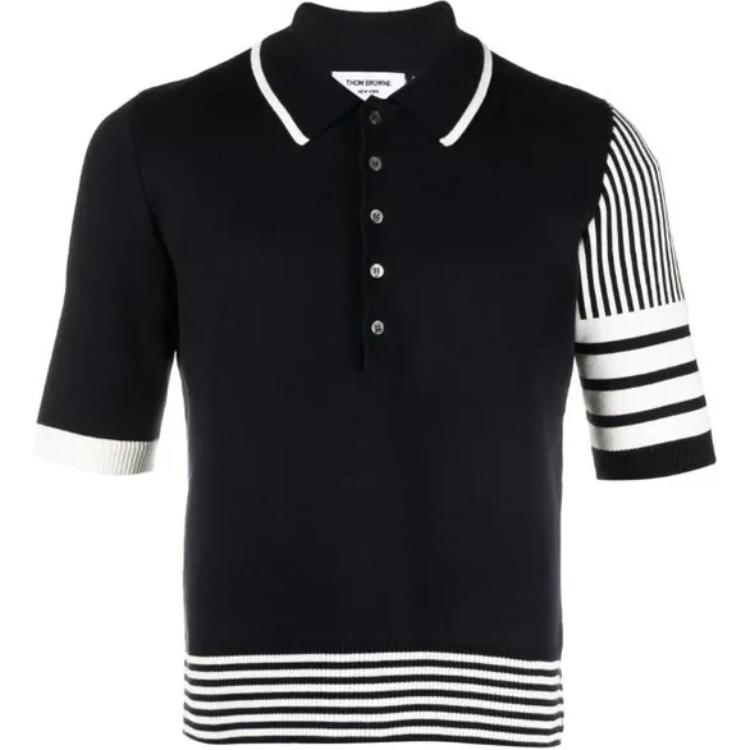 THOM BROWNE Футболка-поло SS24 мужская marine blue, Коричневый, THOM BROWNE Футболка-поло SS24 мужская marine blue
THOM BROWNE Футболка-поло SS24 мужская marine blue, Коричневый, THOM BROWNE Футболка-поло SS24 мужская marine blue