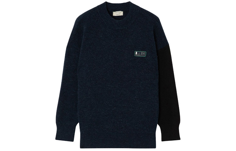 Maison Kitsune Свитер унисекс, черный, с круглым вырезом, средний базовый слой
Maison Kitsune Свитер унисекс, черный, с круглым вырезом, средний базовый слой