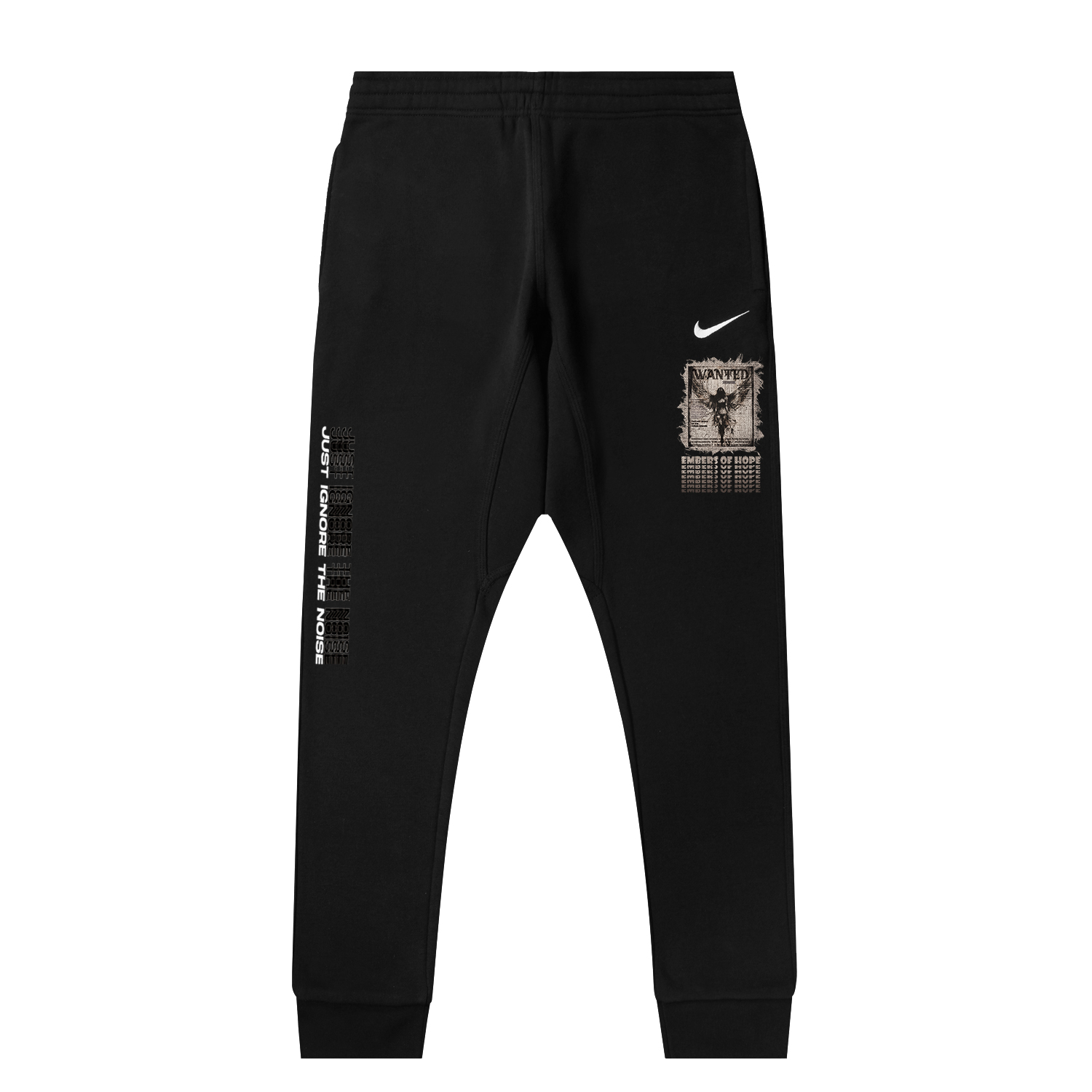 Nike Вязаные спортивные штаны унисекс черный
Nike Вязаные спортивные штаны унисекс черный