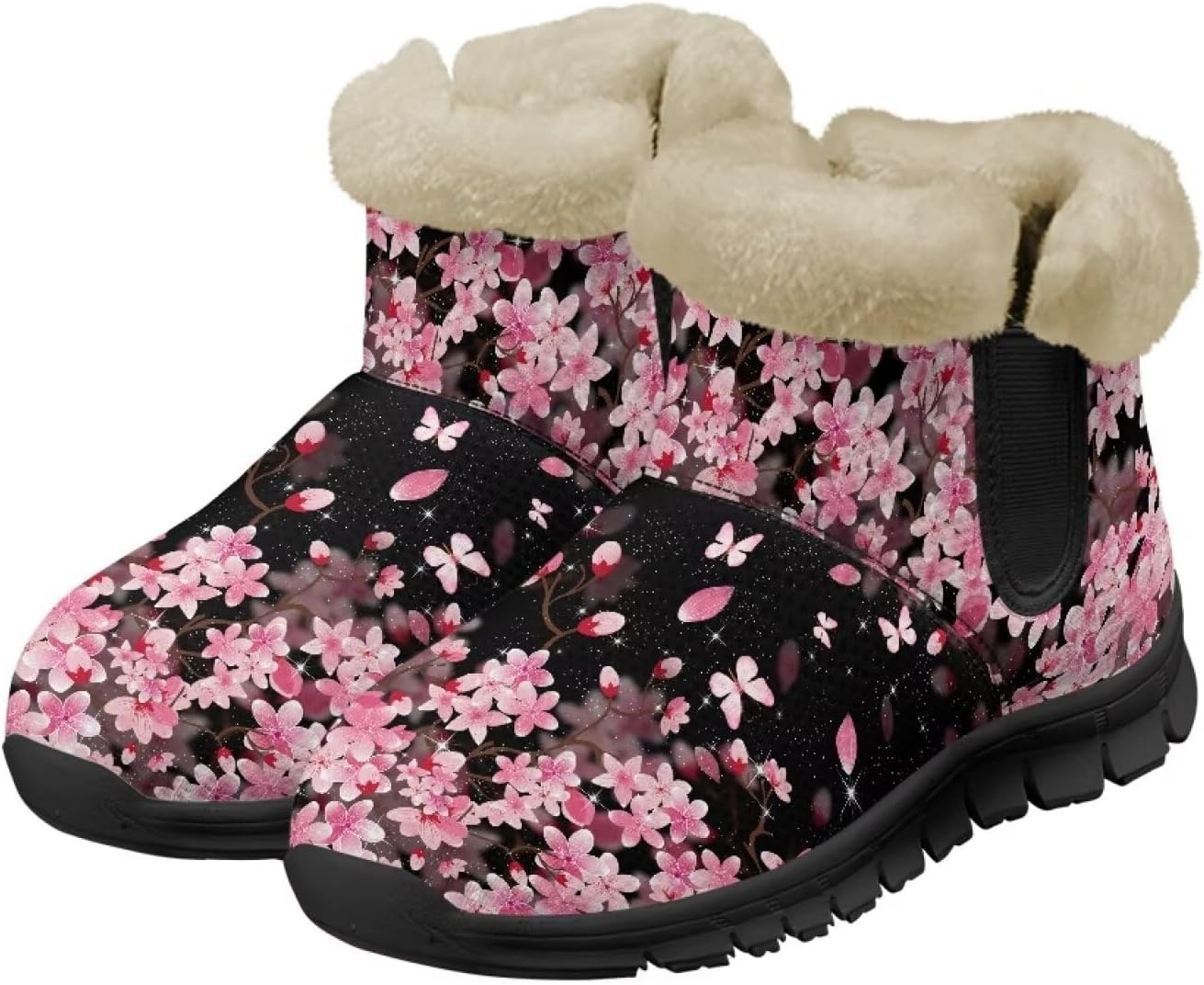 Мужские зимние ботинки Spowatriy, водонепроницаемые, на щиколотку, теплые зимние ботинки для женщин, модные ботильоны, Cherry Blossom
Мужские зимние ботинки Spowatriy, водонепроницаемые, на щиколотку, теплые зимние ботинки для женщин, модные ботильоны, Cherry Blossom