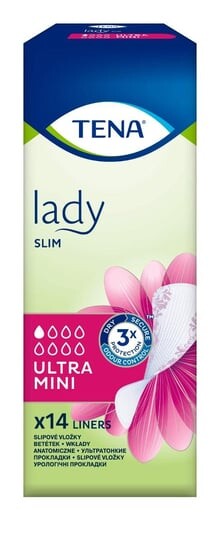 Гигиенические прокладки, 14 шт. Tena, Lady Slim Ultra Mini 
Гигиенические прокладки, 14 шт. Tena, Lady Slim Ultra Mini
