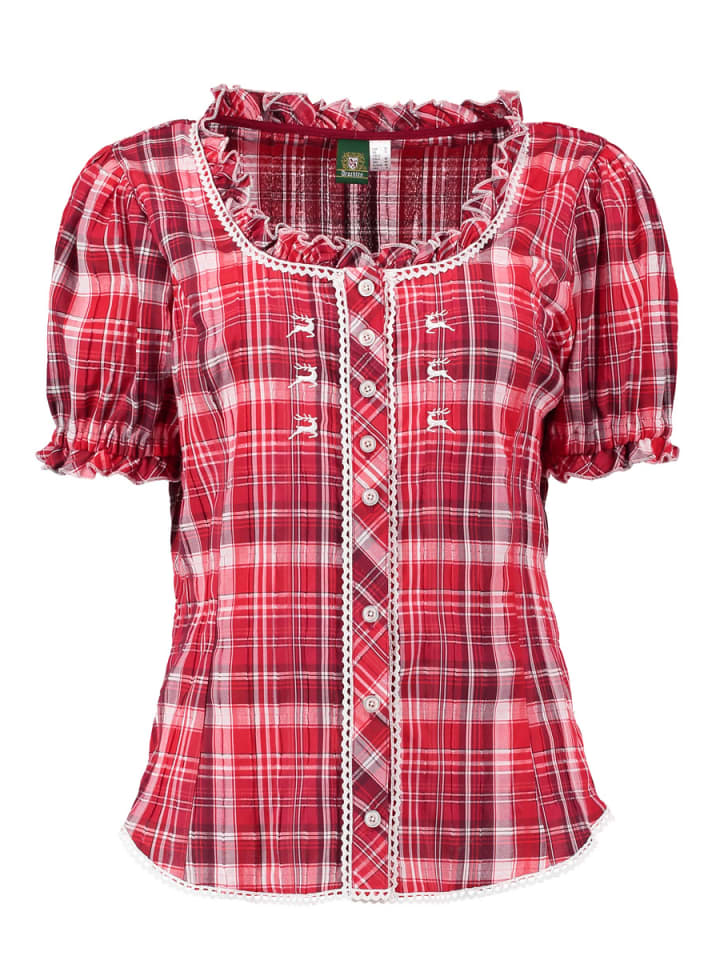 OS-Trachten Традиционная блузка Klosy среднего красного цвета
OS-Trachten Традиционная блузка Klosy среднего красного цвета