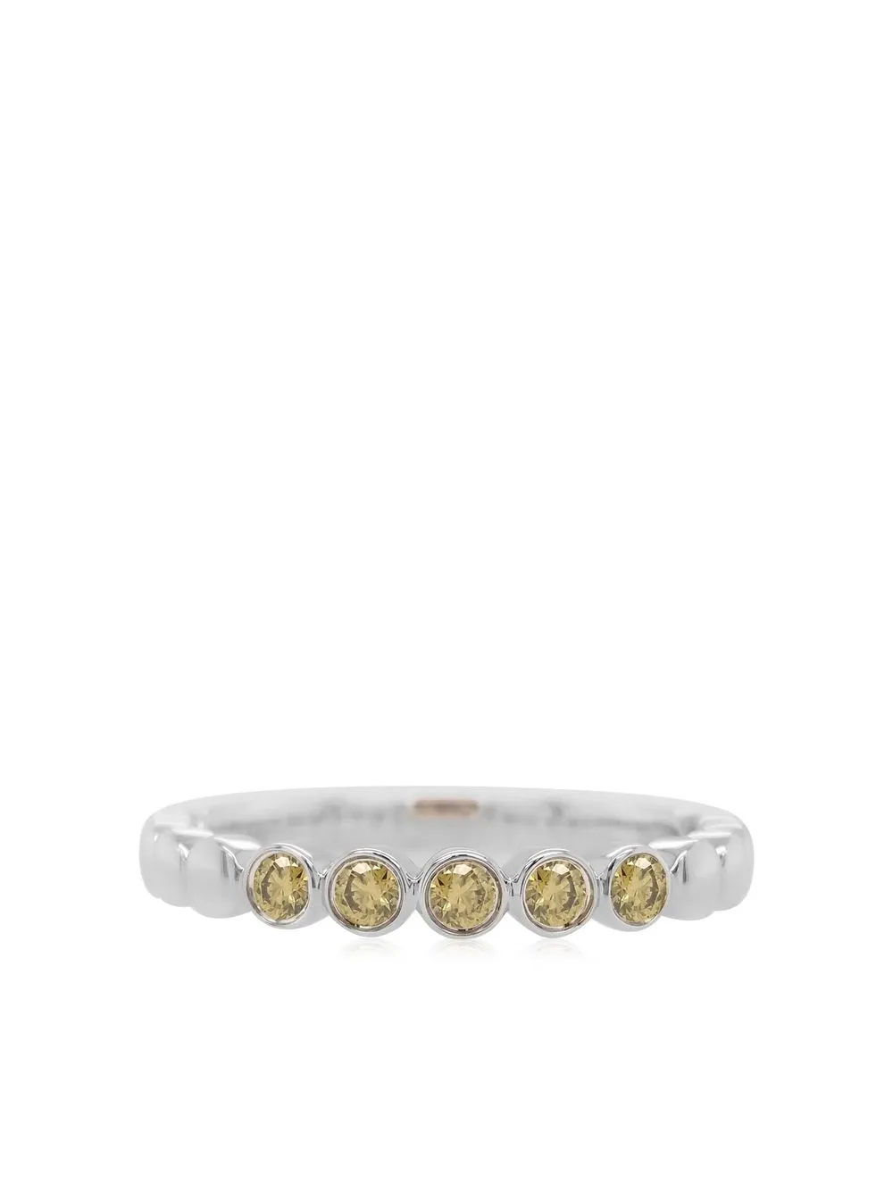 Кольцо из белого золота с бриллиантом HYT Jewelry, серебяный 
Кольцо из белого золота с бриллиантом HYT Jewelry, серебяный