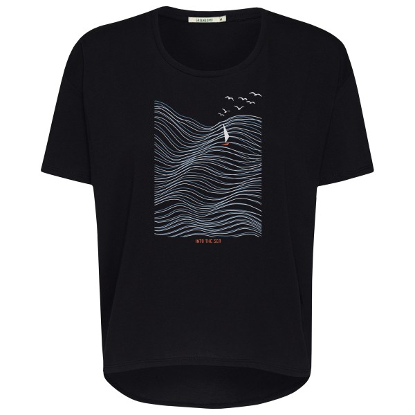 Женская футболка с принтом природы и морского пейзажа Greenbomb, черный
Женская футболка с принтом природы и морского пейзажа Greenbomb, черный