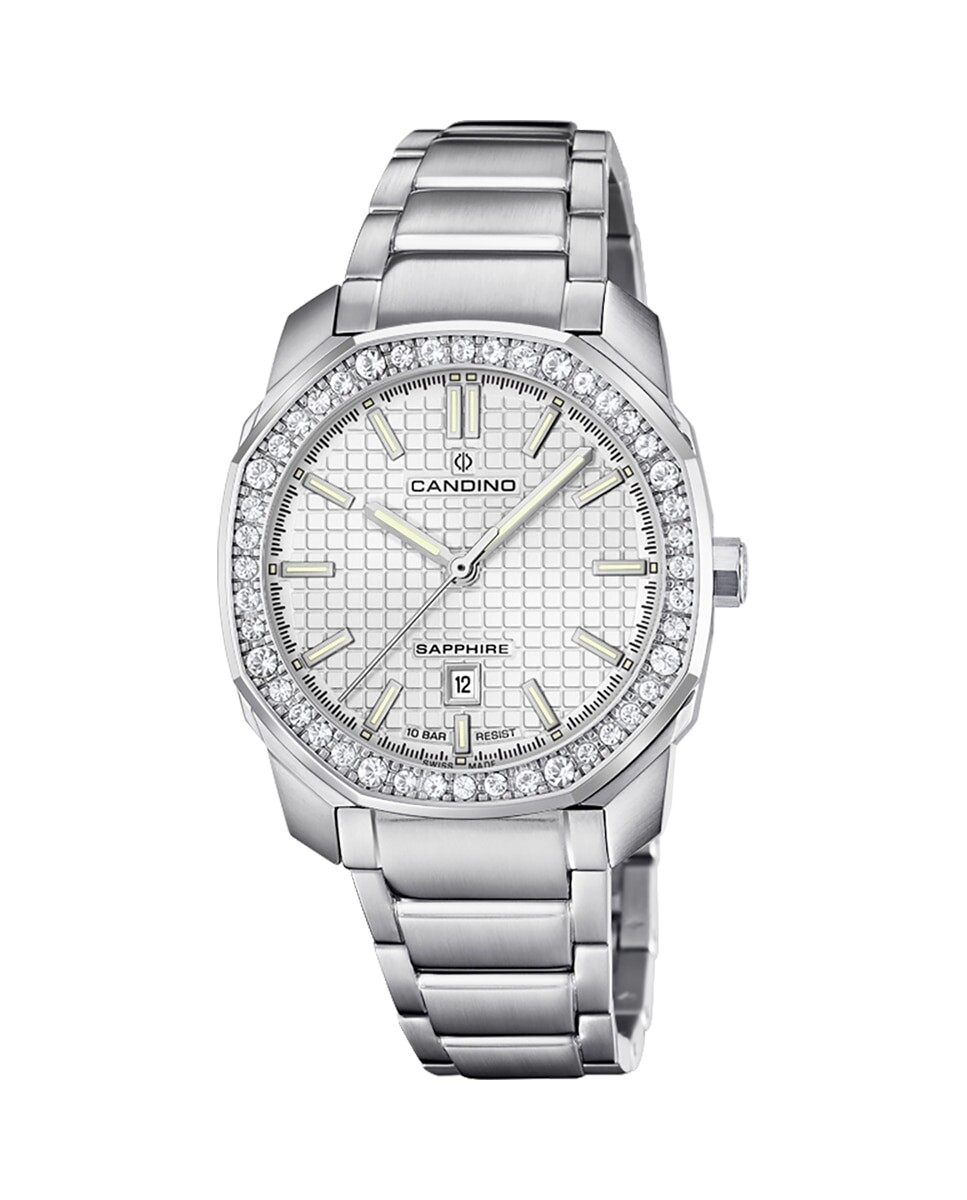 C4756/6 Новинка женские часы из серебряной стали Candino, серебро
C4756/6 Новинка женские часы из серебряной стали Candino, серебро
