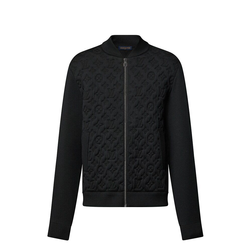 Утепленная куртка-бомбер из смесовой шерсти с монограммой Louis Vuitton, черный
Утепленная куртка-бомбер из смесовой шерсти с монограммой Louis Vuitton, черный