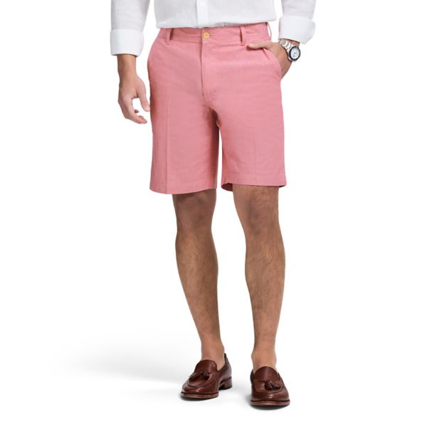 Классические мужские шорты с плоской передней частью из шамбре Izod, цвет holly berry
Классические мужские шорты с плоской передней частью из шамбре Izod, цвет holly berry