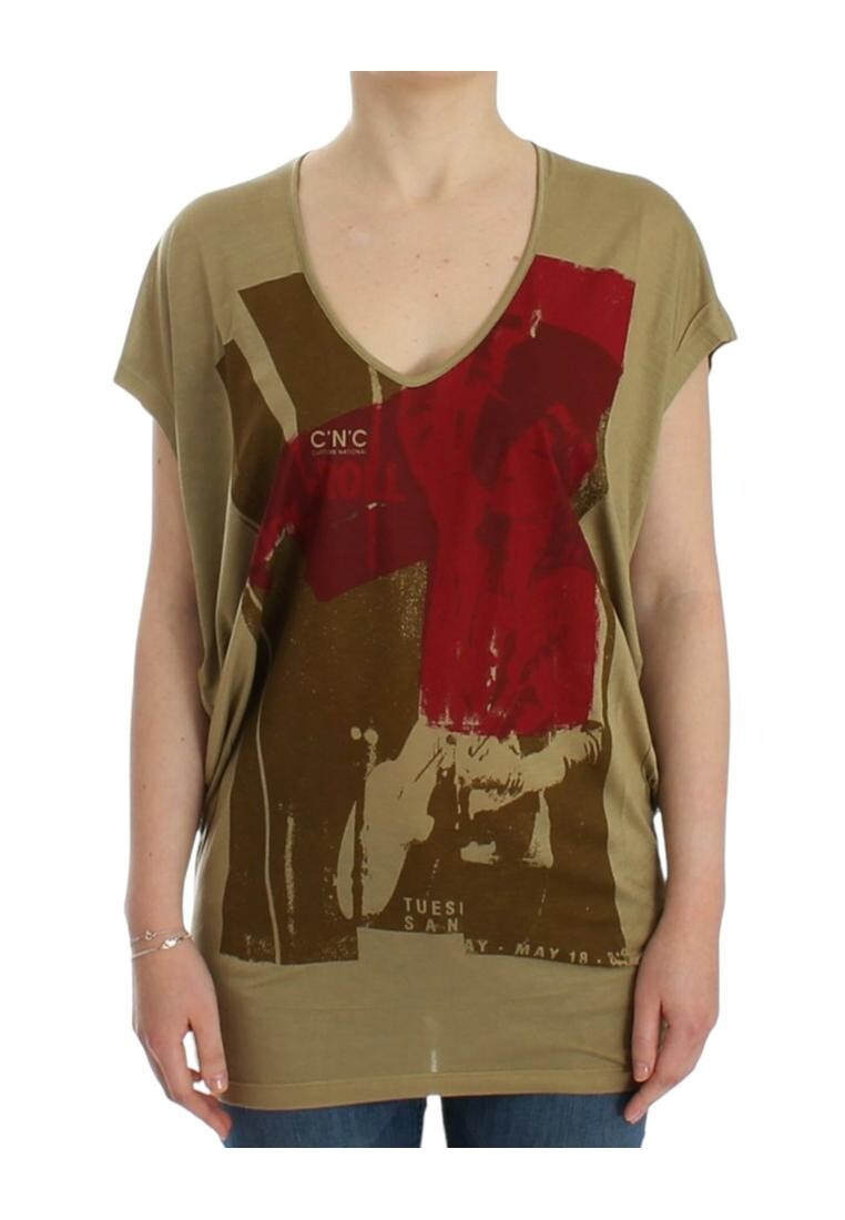 Футболка с короткими рукавами и принтом Costume National, зеленый
Футболка с короткими рукавами и принтом Costume National, зеленый