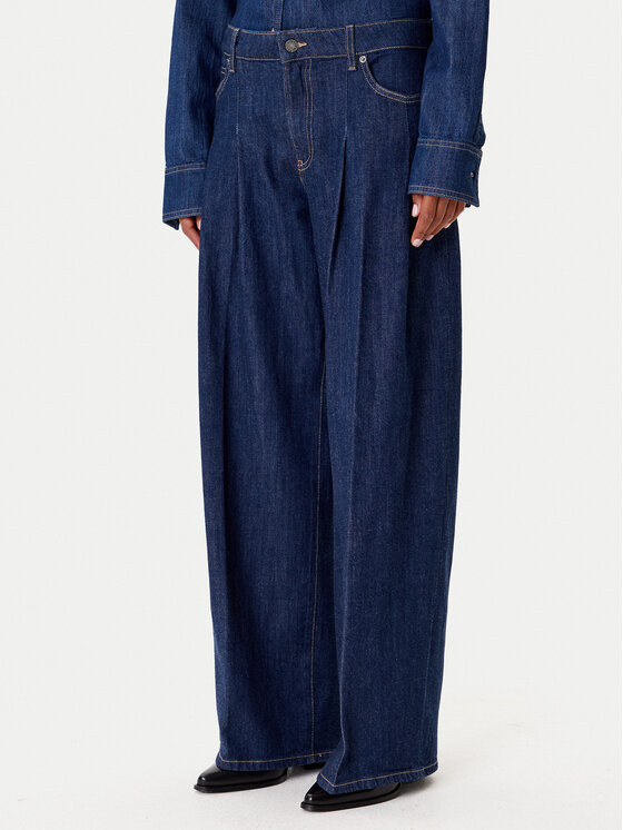 Джинсы wide leg W5BA2U D002A Guess Jeans, синий
Джинсы wide leg W5BA2U D002A Guess Jeans, синий
