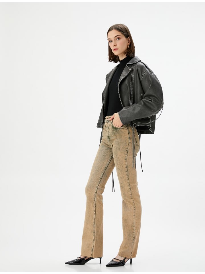 Тканевые брюки KOTON, хаки
Тканевые брюки KOTON, хаки