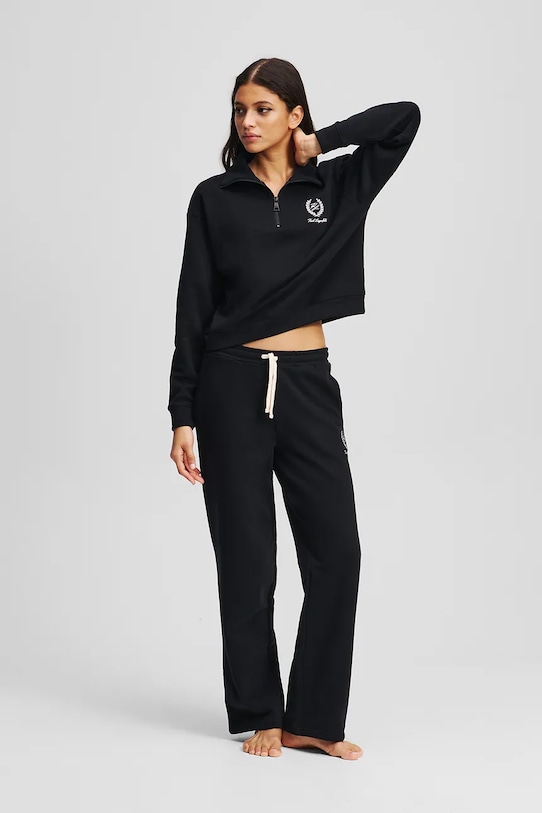 Хлопковые спортивные штаны HOTEL KARL Karl Lagerfeld, черный
Хлопковые спортивные штаны HOTEL KARL Karl Lagerfeld, черный