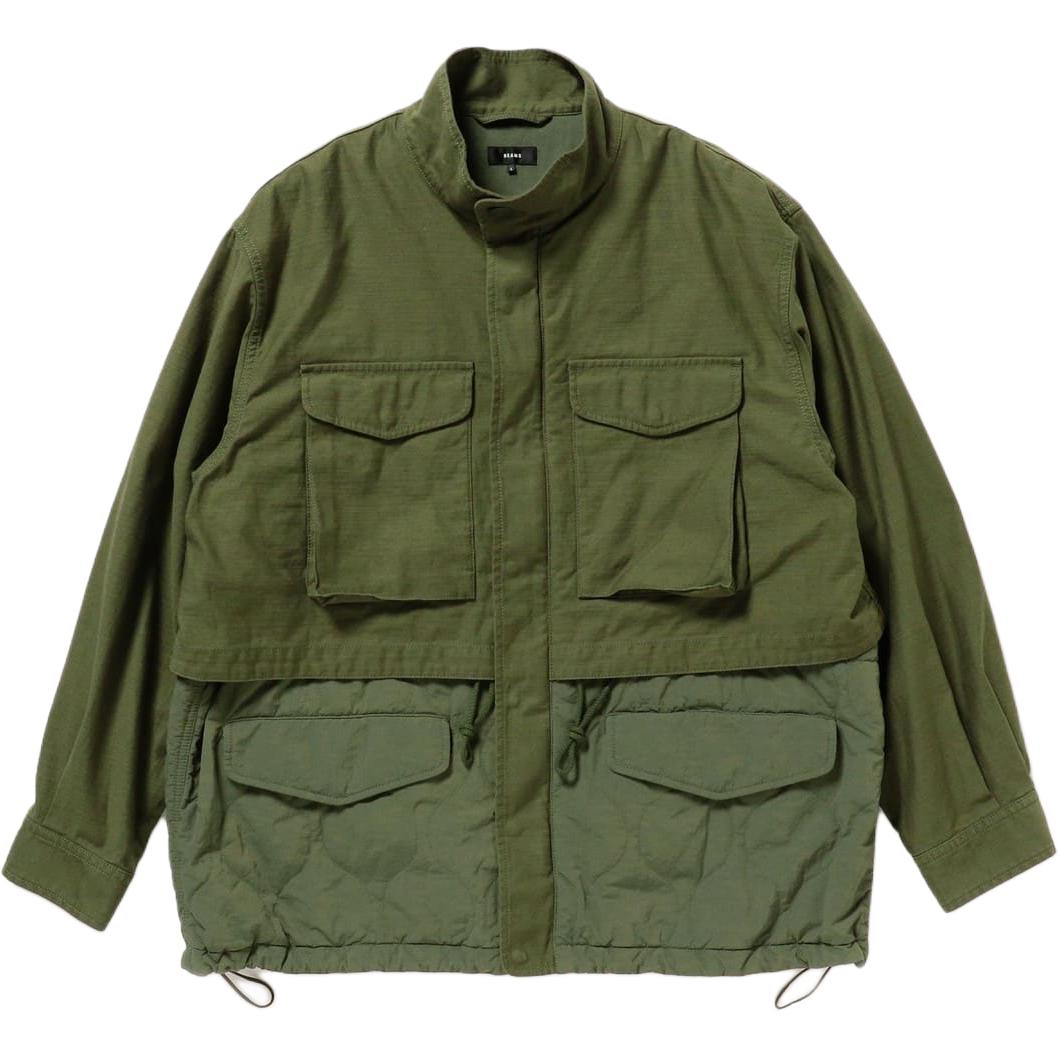 Пуховик мужской Beams, оливковый
Пуховик мужской Beams, оливковый