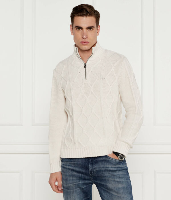 Свитер Guess Jeans с ромбовидным узором, экрю
Свитер Guess Jeans с ромбовидным узором, экрю