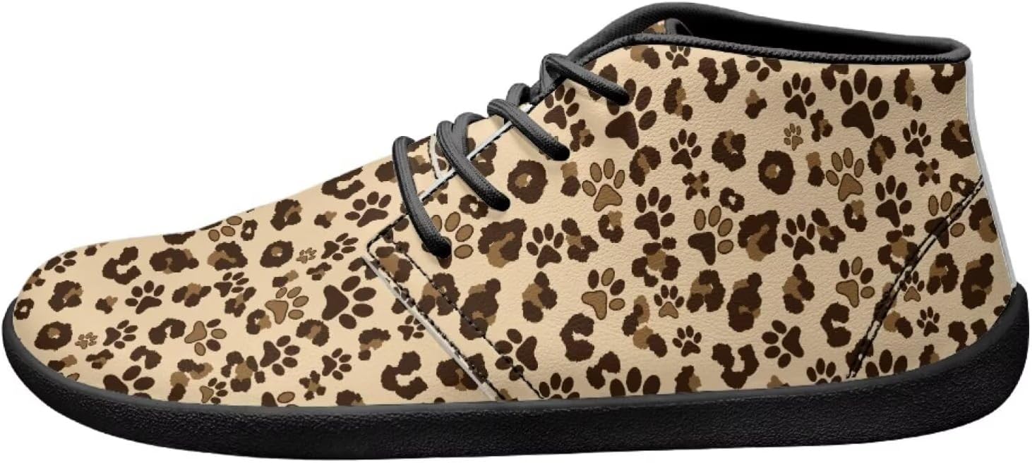 Мужские кроссовки с широким носком, повседневные минималистичные дышащие ходовые кроссовки с подошвой с нулевым перепадом Pointodoor, Leopard Print Dog Paw Print
Мужские кроссовки с широким носком, повседневные минималистичные дышащие ходовые кроссовки с подошвой с нулевым перепадом Pointodoor, Leopard Print Dog Paw Print