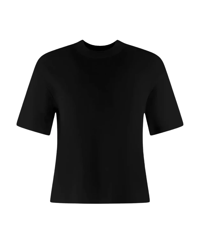 Черная хлопковая футболка свободного кроя. Theory, черный
Черная хлопковая футболка свободного кроя. Theory, черный