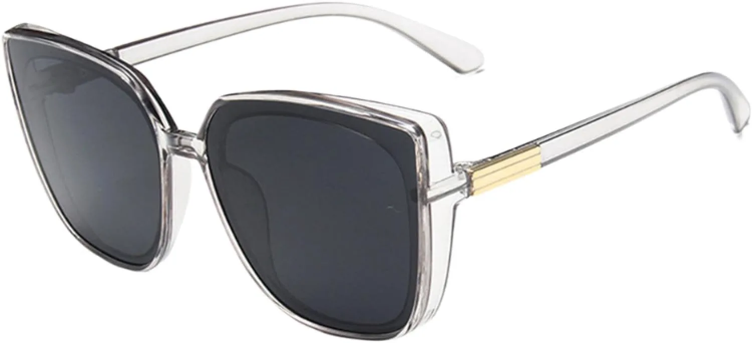 Солнцезащитные очки с защитой от УФ-излучения UV400 | Легкая оправа | Для женщин и мужчин | Для занятий спортом на открытом воздухе и вождения DSVIGF, 04 Trans-gray
Солнцезащитные очки с защитой от УФ-излучения UV400 | Легкая оправа | Для женщин и мужчин | Для занятий спортом на открытом воздухе и вождения DSVIGF, 04 Trans-gray