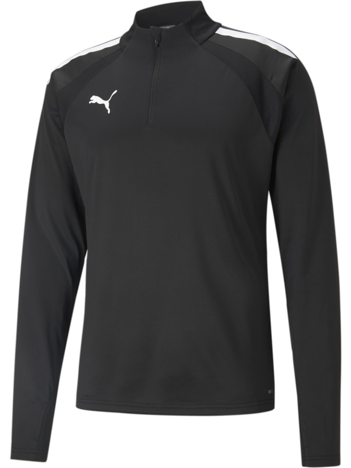Puma Черный пуловер на молнии TeamLIGA 1/4
Puma Черный пуловер на молнии TeamLIGA 1/4