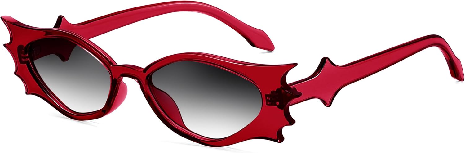 Забавные солнцезащитные очки FEISEDY для женщин, мужчин и детей, в форме бабочки и летучей мыши, идеально подходят для семейного Хэллоуина и вечеринок, артикул B4188, Red
Забавные солнцезащитные очки FEISEDY для женщин, мужчин и детей, в форме бабочки и летучей мыши, идеально подходят для семейного Хэллоуина и вечеринок, артикул B4188, Red