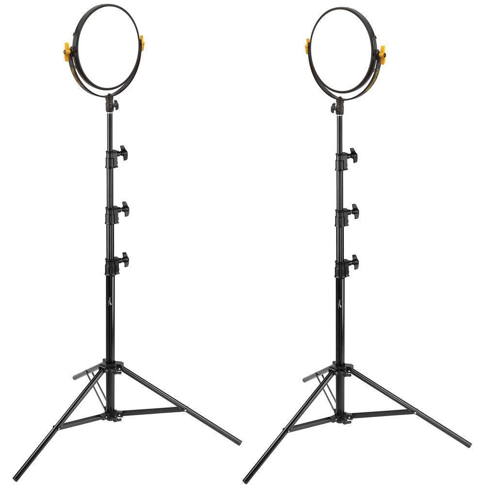 Светодиодная панель Genaray Mini Moon 11" RGB (комплект из 2 ламп со стойками)
Светодиодная панель Genaray Mini Moon 11" RGB (комплект из 2 ламп со стойками)