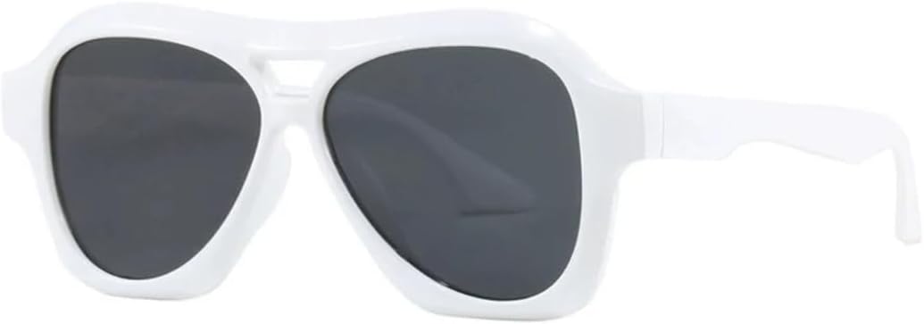 Солнцезащитные очки с защитой от УФ-излучения UV400 | Увеличенная оправа | Линзы конфетных цветов для занятий спортом на открытом воздухе и вождения DSVIGF, White Gray
Солнцезащитные очки с защитой от УФ-излучения UV400 | Увеличенная оправа | Линзы конфетных цветов для занятий спортом на открытом воздухе и вождения DSVIGF, White Gray