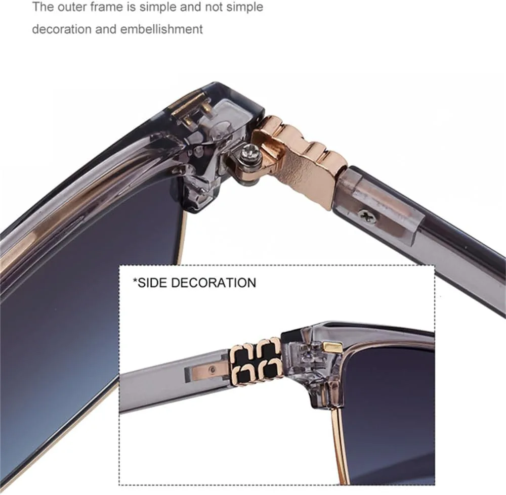 Полуободковые солнцезащитные очки для мужчин и женщин, солнцезащитные очки с полуободковой оправой, защита от ультрафиолета UV400 LANGSER, As Picture C6
Полуободковые солнцезащитные очки для мужчин и женщин, солнцезащитные очки с полуободковой оправой, защита от ультрафиолета UV400 LANGSER, As Picture C6