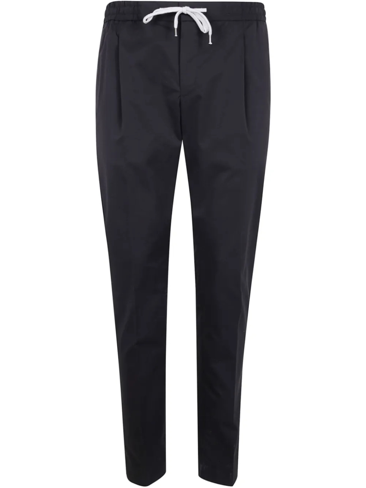 Зауженные брюки со складками PT Torino, черный
Зауженные брюки со складками PT Torino, черный