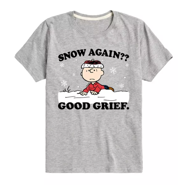 Футболка с принтом "Опять снег, ну и ну" для мальчиков 8-20 Peanuts Licensed Character, серый
Футболка с принтом "Опять снег, ну и ну" для мальчиков 8-20 Peanuts Licensed Character, серый