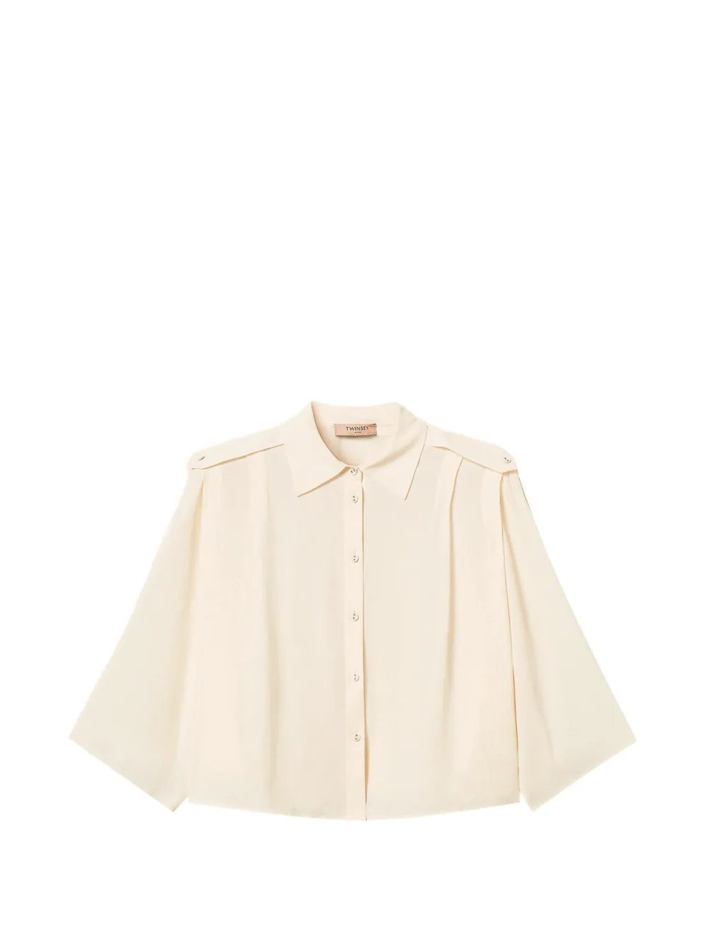 Укороченная рубашка Twinset, бежевый
Укороченная рубашка Twinset, бежевый