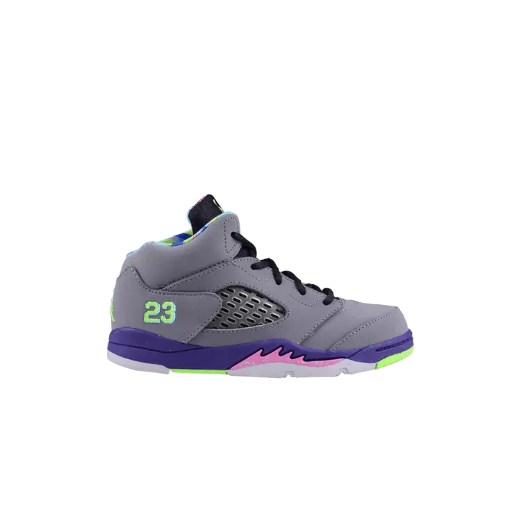 Кроссовки Air Jordan 5 Retro TD 'Bel Air', серый 
Кроссовки Air Jordan 5 Retro TD 'Bel Air', серый