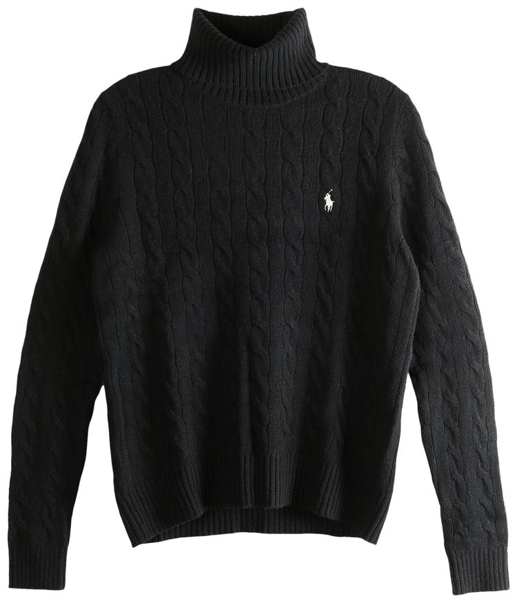 Пуловер Polo Ralph Lauren из шерсти и кашемира с длинными рукавами, черный
Пуловер Polo Ralph Lauren из шерсти и кашемира с длинными рукавами, черный