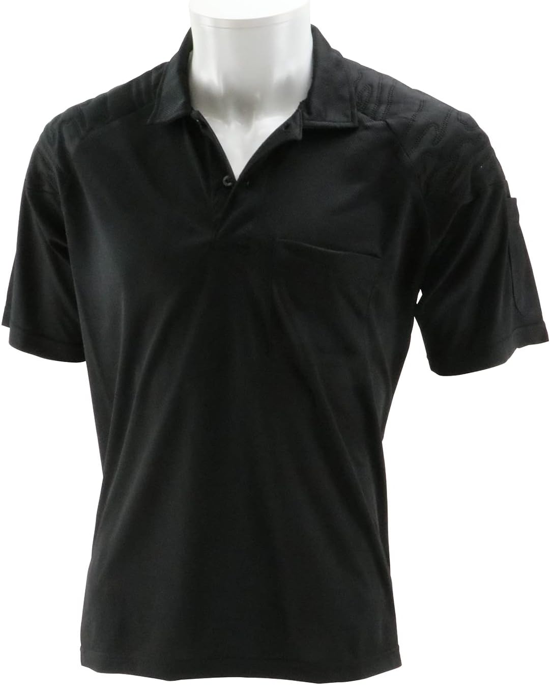 Рубашка-поло с стегаными плечами, черный Sk11
Рубашка-поло с стегаными плечами, черный Sk11