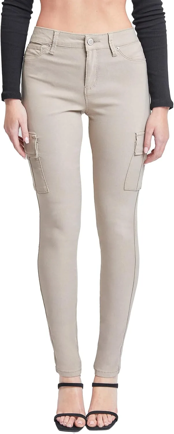 YMI Women's Unior Hyperstretch Button Skinny Cargo Jean
YMI Women's Unior Hyperstretch Button Skinny Cargo Jean