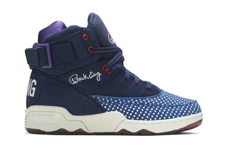 Кроссовки Ewing 33 Hi 'All Star', синий
Кроссовки Ewing 33 Hi 'All Star', синий