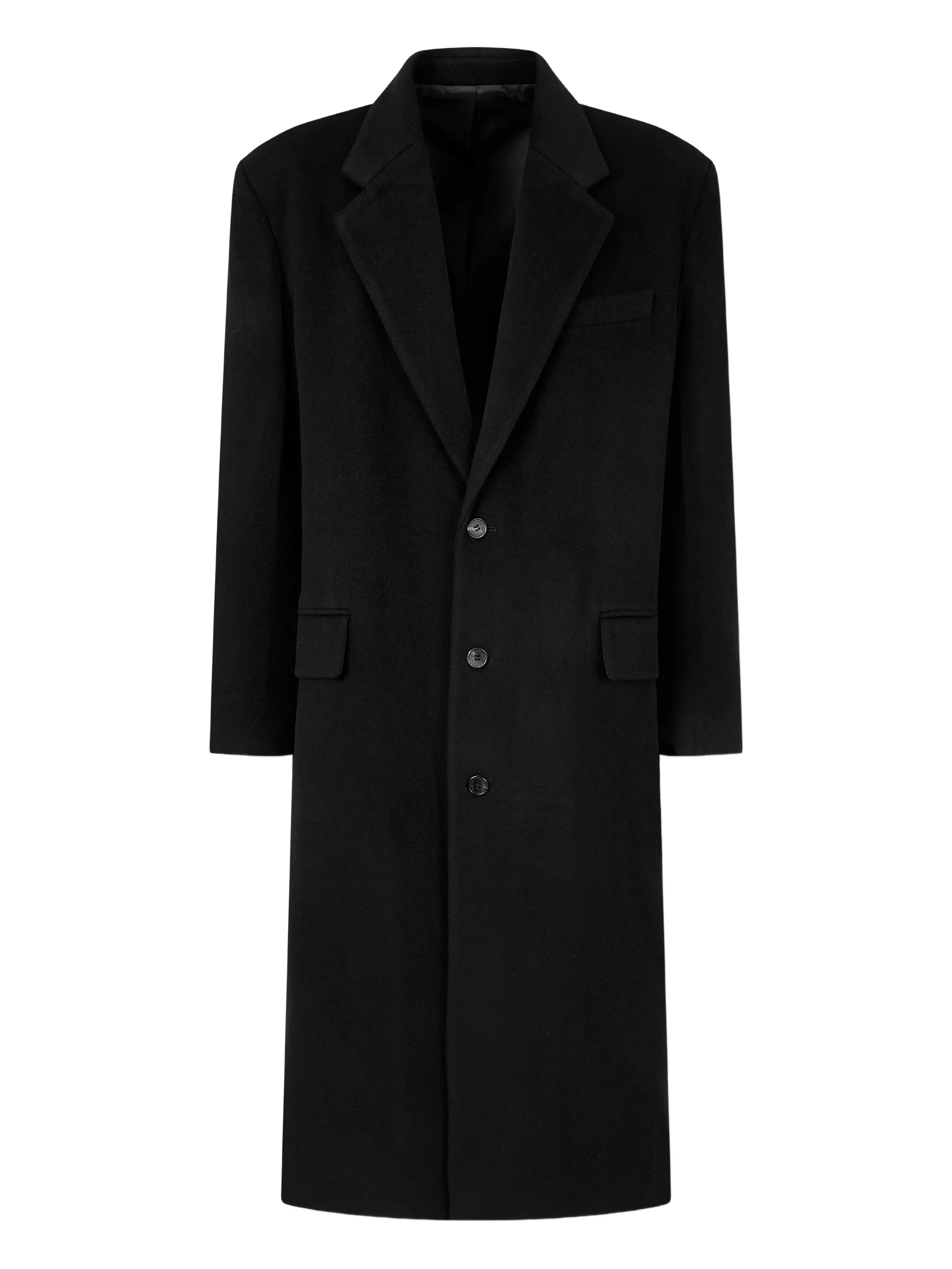 Однобортное пальто строгого кроя Tomboy, черный
Однобортное пальто строгого кроя Tomboy, черный