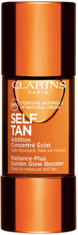 Self Tan Radiance-Plus Golden Glow Booster Лосьон-автозагар для лица Clarins, 15 мл
Self Tan Radiance-Plus Golden Glow Booster Лосьон-автозагар для лица Clarins, 15 мл