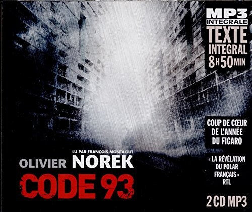 CD диск Norek, Olivier: Code 93
CD диск Norek, Olivier: Code 93