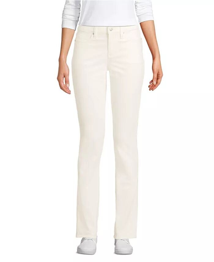 Женские прямые вельветовые брюки со средней посадкой Lands' End, слоновая кость/кремовый
Женские прямые вельветовые брюки со средней посадкой Lands' End, слоновая кость/кремовый