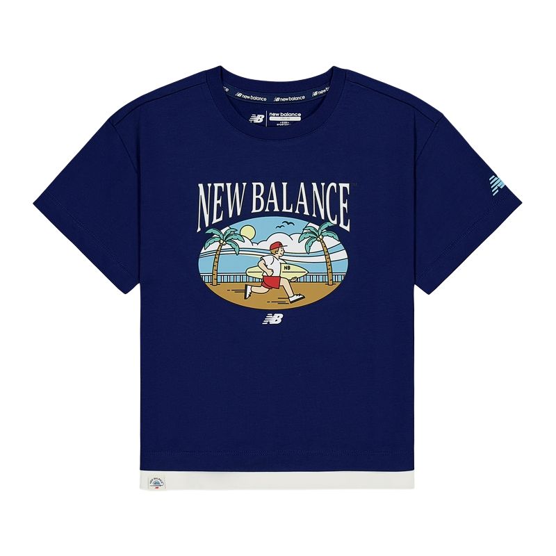 Футболка для детей 3-7 лет New Balance, синий
Футболка для детей 3-7 лет New Balance, синий