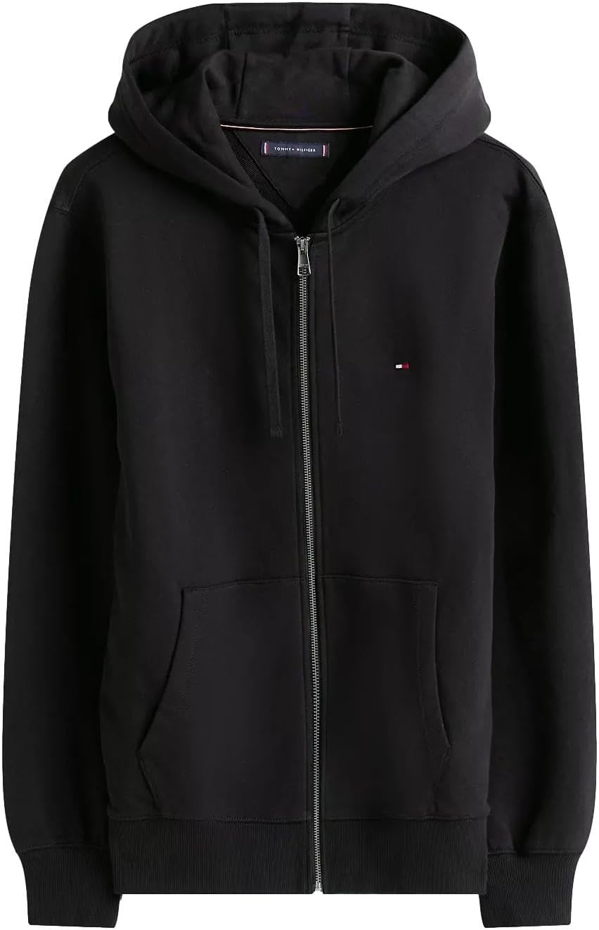 Мужская толстовка с капюшоном на молнии TOMMY HILFIGER Signature из флиса, коллекция 2025 года, Tommy Black.
Мужская толстовка с капюшоном на молнии TOMMY HILFIGER Signature из флиса, коллекция 2025 года, Tommy Black.