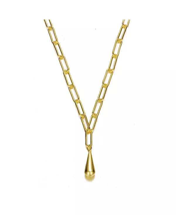 Классическое ожерелье-скрепка с подвеской, покрытое 14-каратным золотом, для подростков/молодёжи Gigigirl, gold
Классическое ожерелье-скрепка с подвеской, покрытое 14-каратным золотом, для подростков/молодёжи Gigigirl, gold