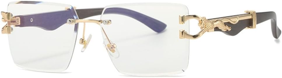 Винтажные квадратные солнцезащитные очки без оправы для женщин и мужчин. Солнцезащитные очки класса люкс, модные, в тренде, в стиле панк, металл, с леопардовым принтом MUTYNE, Clear
Винтажные квадратные солнцезащитные очки без оправы для женщин и мужчин. Солнцезащитные очки класса люкс, модные, в тренде, в стиле панк, металл, с леопардовым принтом MUTYNE, Clear