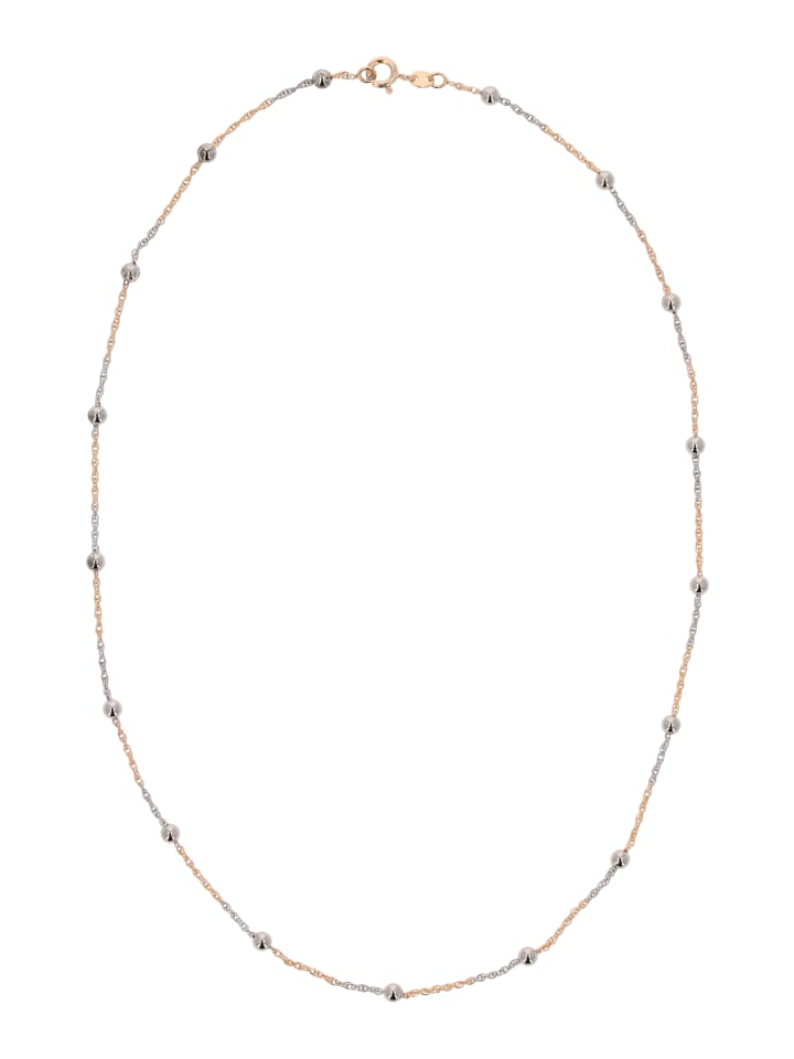 Faina Женское колье-цепочка из розового золота и серебра
Faina Женское колье-цепочка из розового золота и серебра