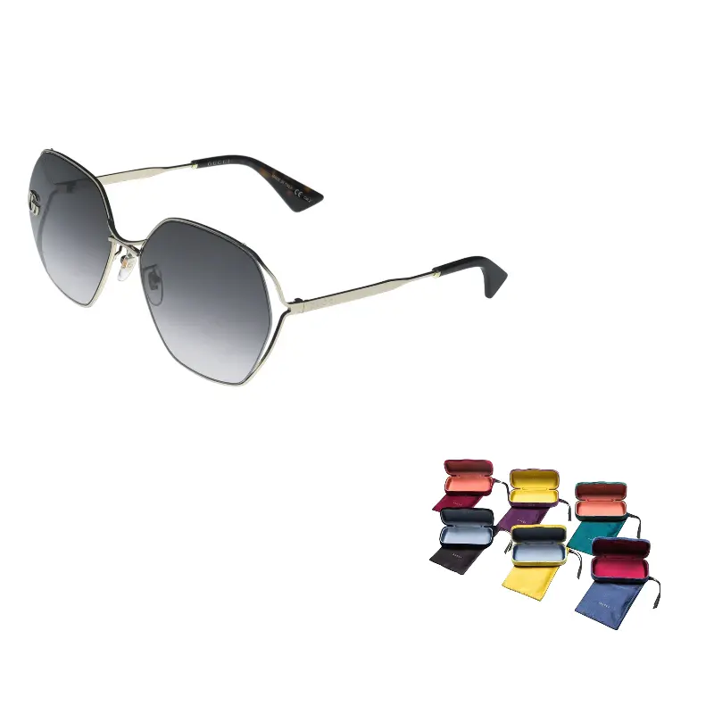 Очки солнцезащитные женские Gucci с чехлом, коричневый / золотой
Очки солнцезащитные женские Gucci с чехлом, коричневый / золотой