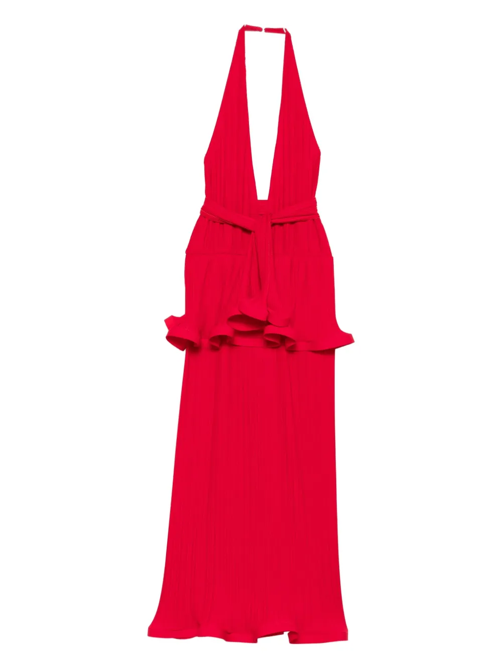 Платье макси с плиссировкой и оборками Rowen Rose, красный
Платье макси с плиссировкой и оборками Rowen Rose, красный