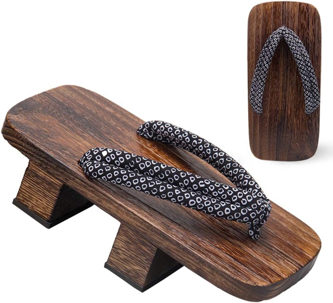 Японские традиционные сабо Ez-sofei Деревянные сандалии Гета для мужчин, черный
Японские традиционные сабо Ez-sofei Деревянные сандалии Гета для мужчин, черный