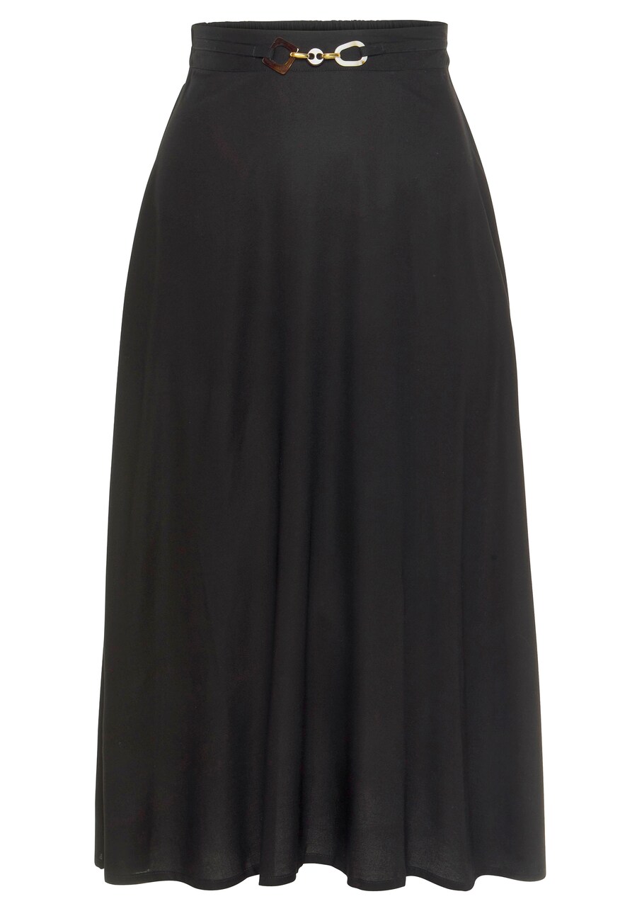 Миди юбка LASCANA, Black
Миди юбка LASCANA, Black